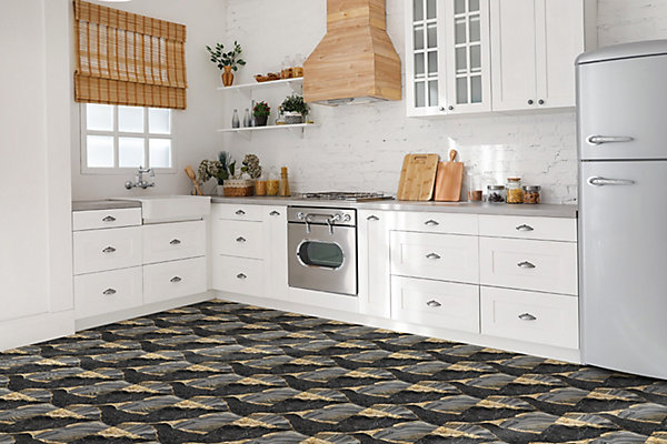 Carreaux vinyle Tulup 30x30 cm Mosaïque de marbre 9 pcs
