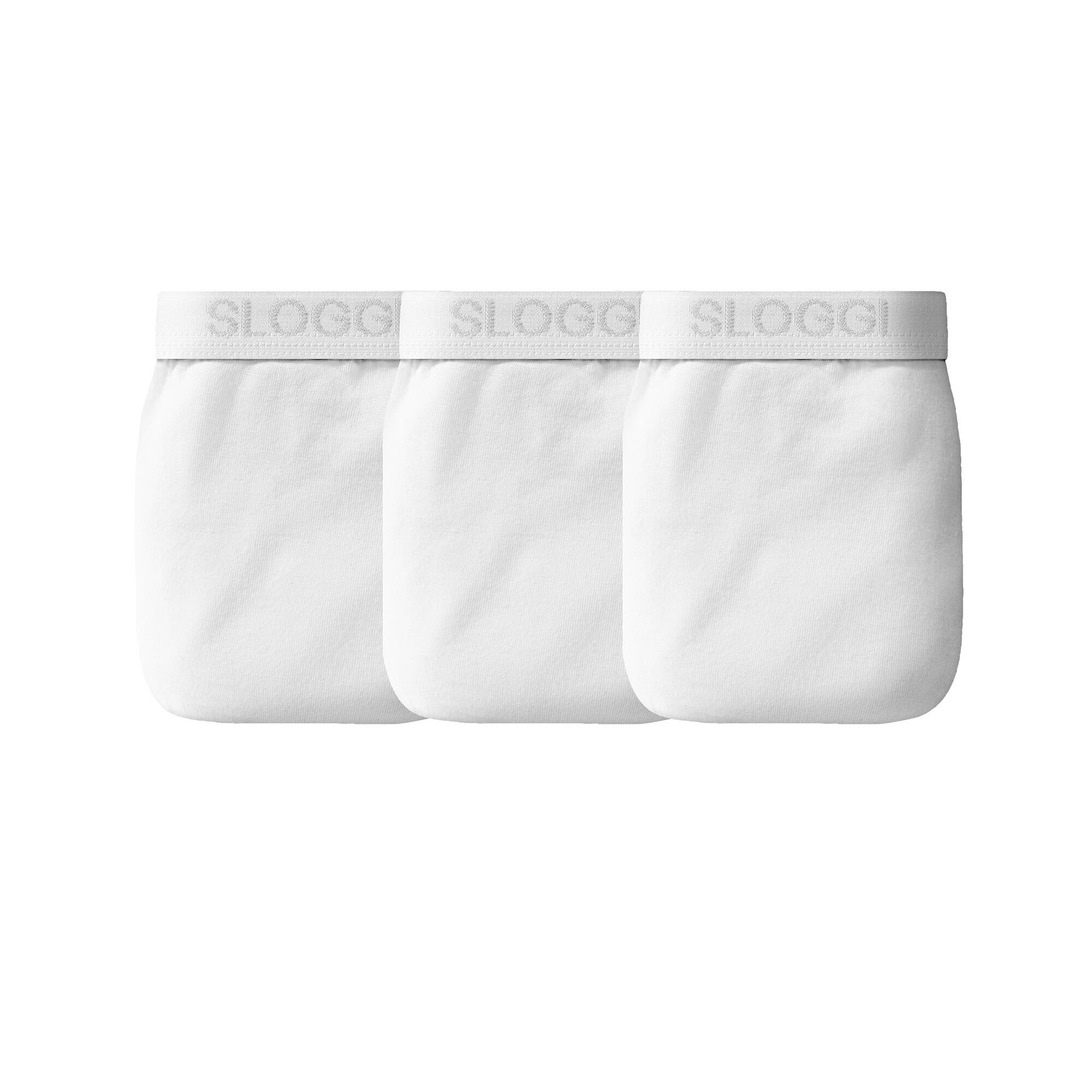 Slip fermé forme midi - lot de 3
