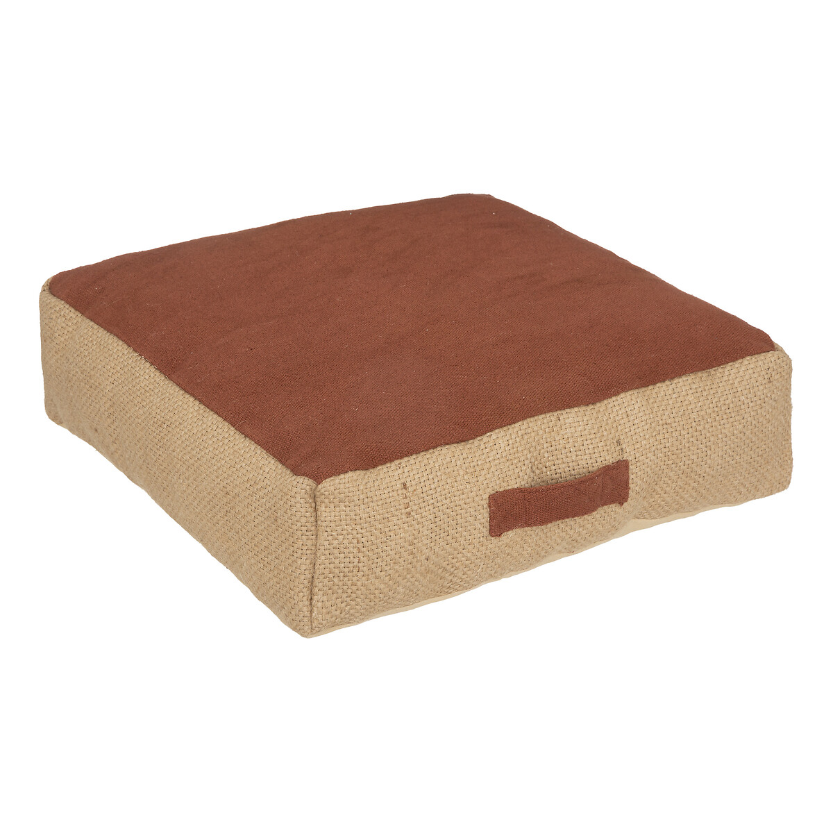 Floor cushion "Bota" Terracotta pink, 48x48 cm