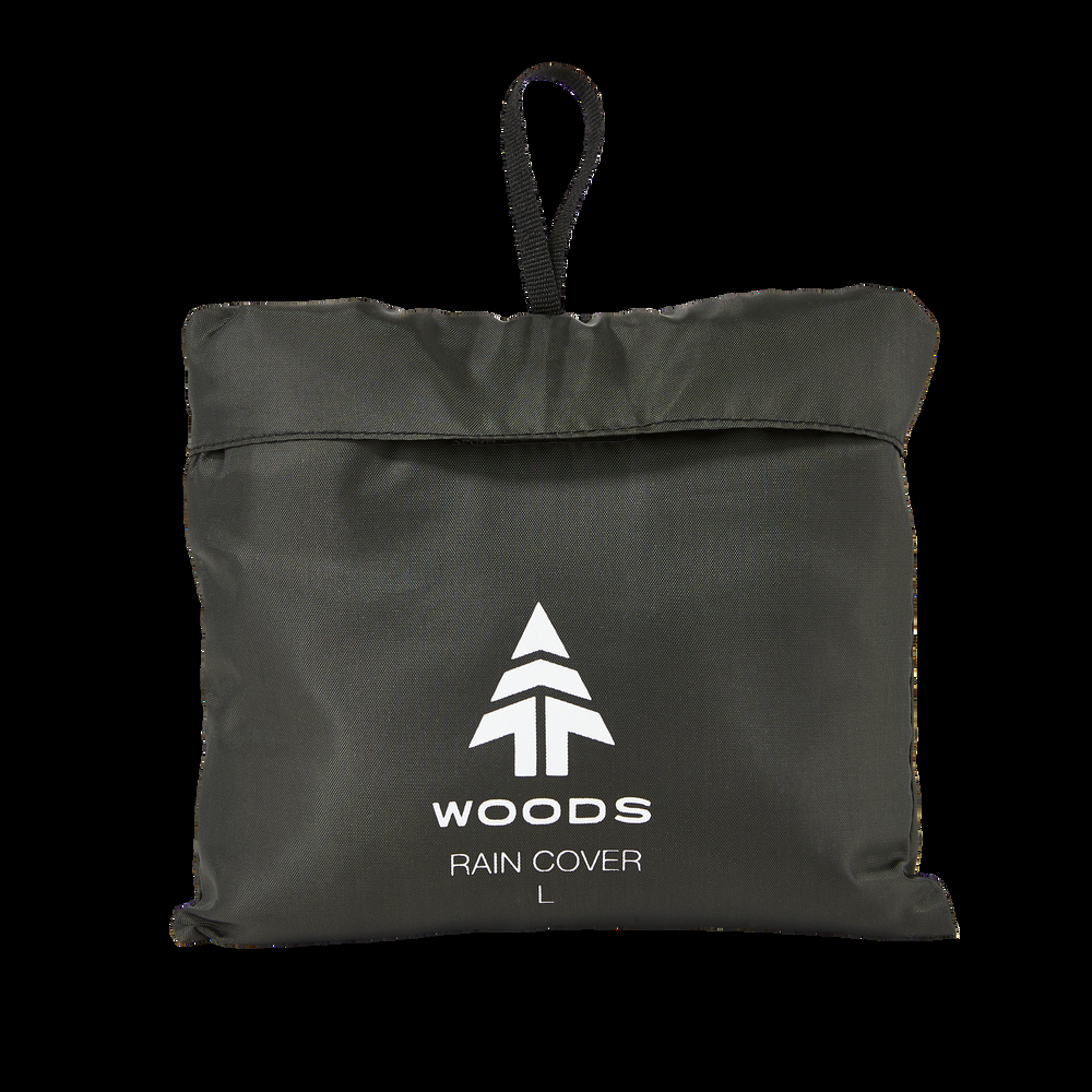 Woods Medium/Large Waterproof Backpack Rain Cover For Camping/Hiking, Fits Up To 94.5-L