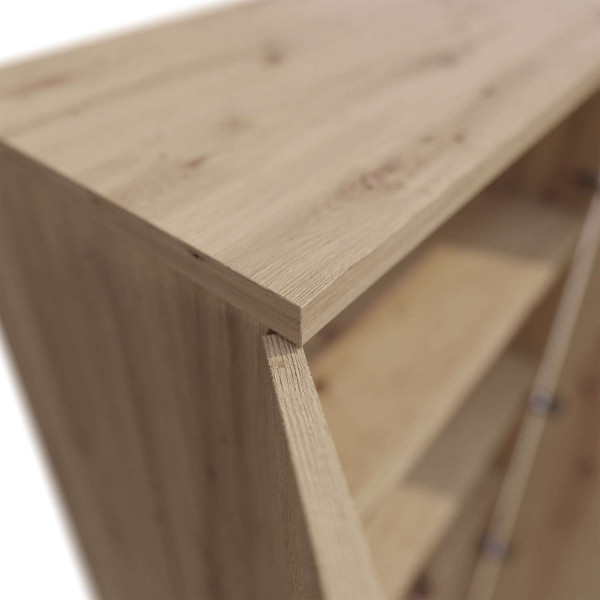 Dwudrzwiowa szafa TOP dąb artisan
