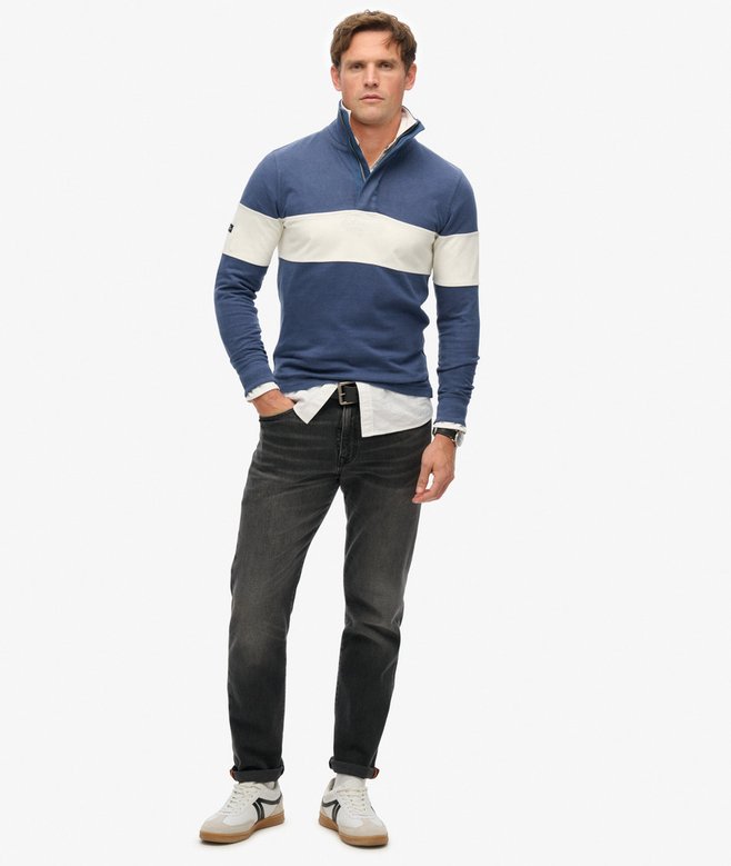 Classic Rugby Half Zip Top