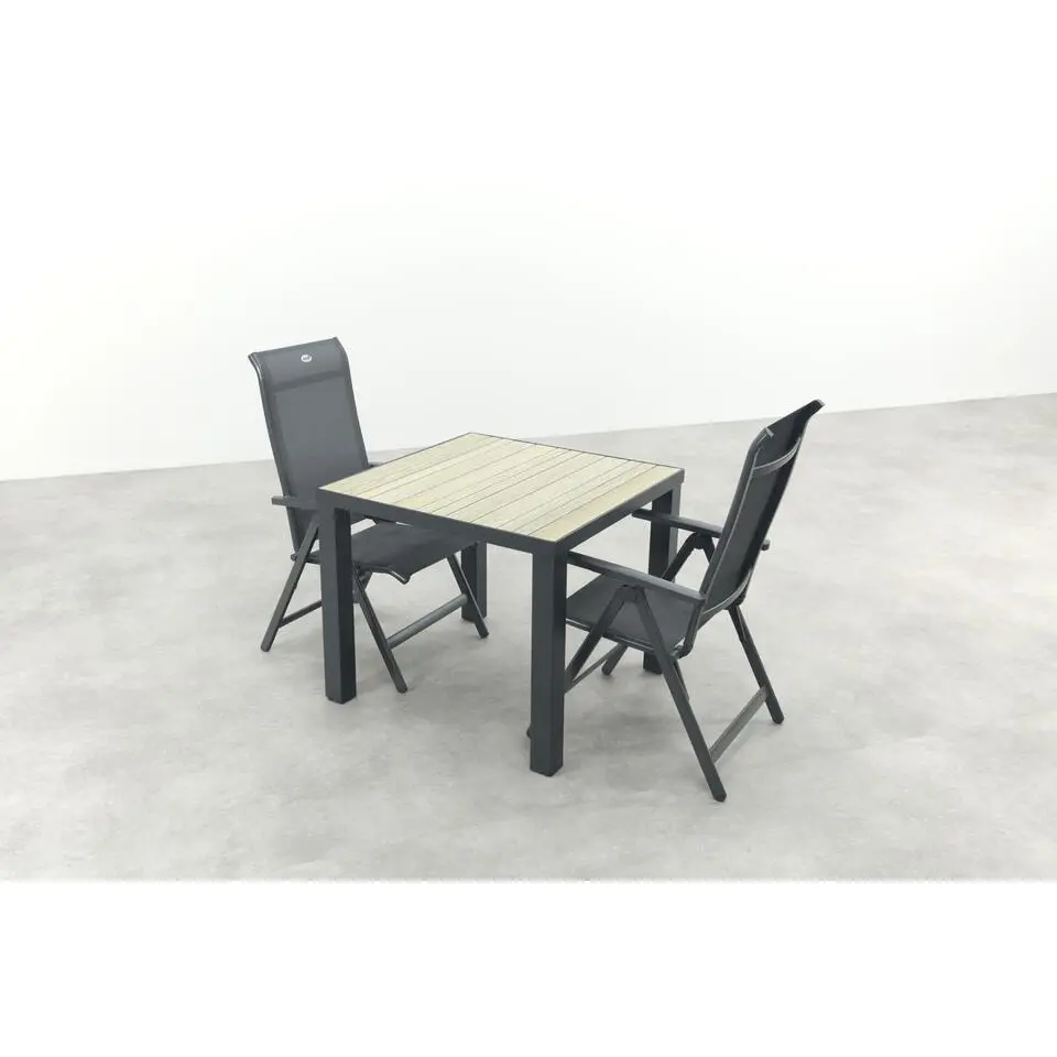 Hartman Milaan/Nola verstelbare tuinset 90x90 cm