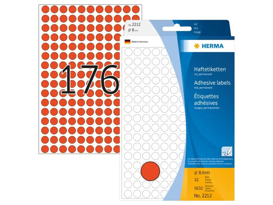 Etiketten Herma