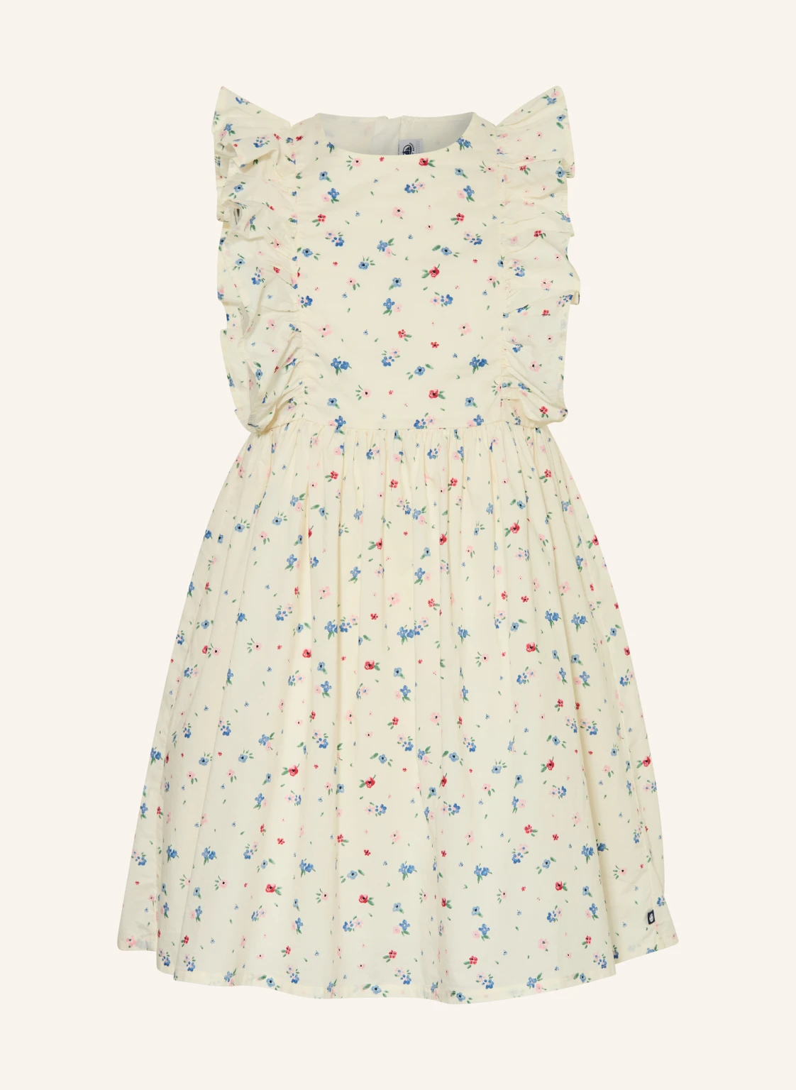 PETIT BATEAU Kleid mit Rüschen