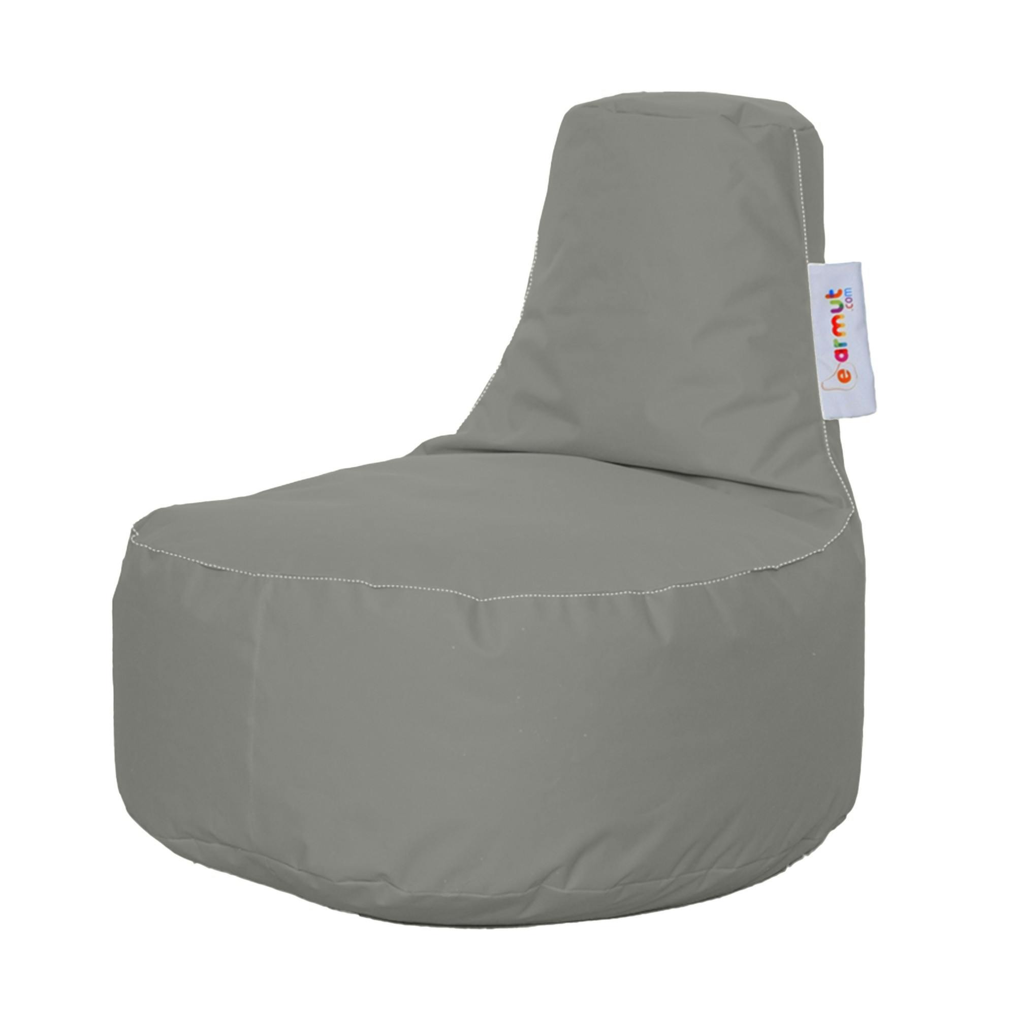 Pouf extérieur gris avec poches ARTA