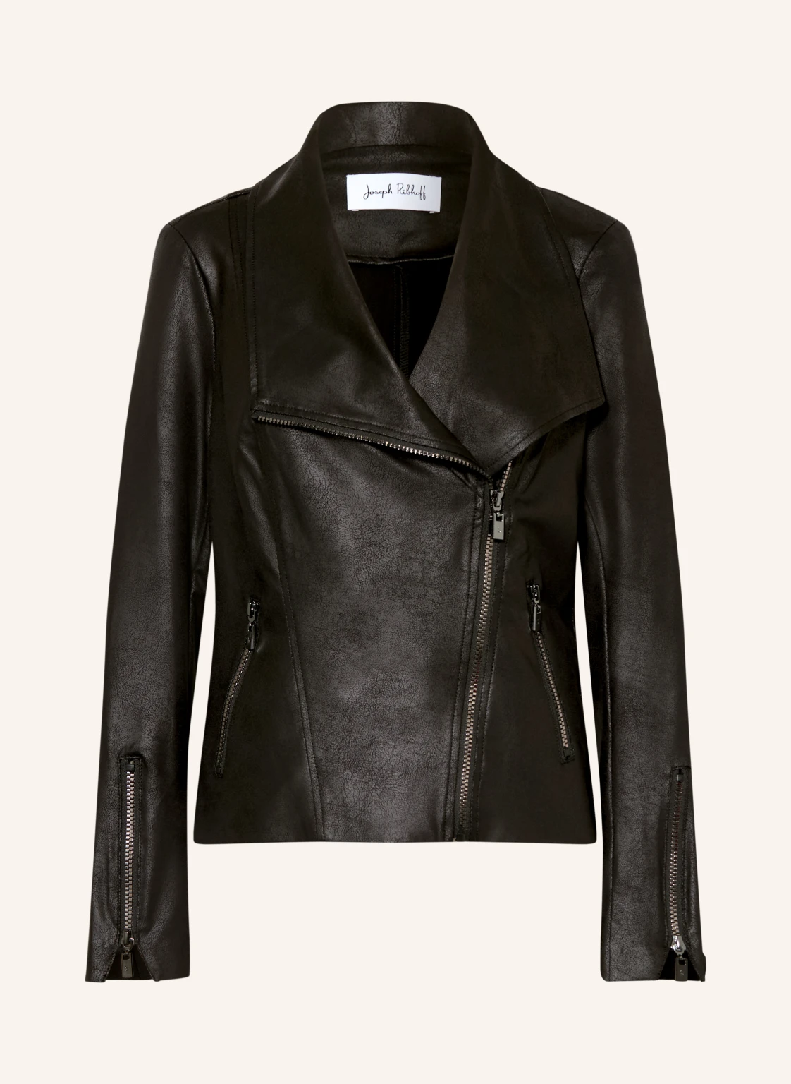 Joseph Ribkoff Jacke in Lederoptik