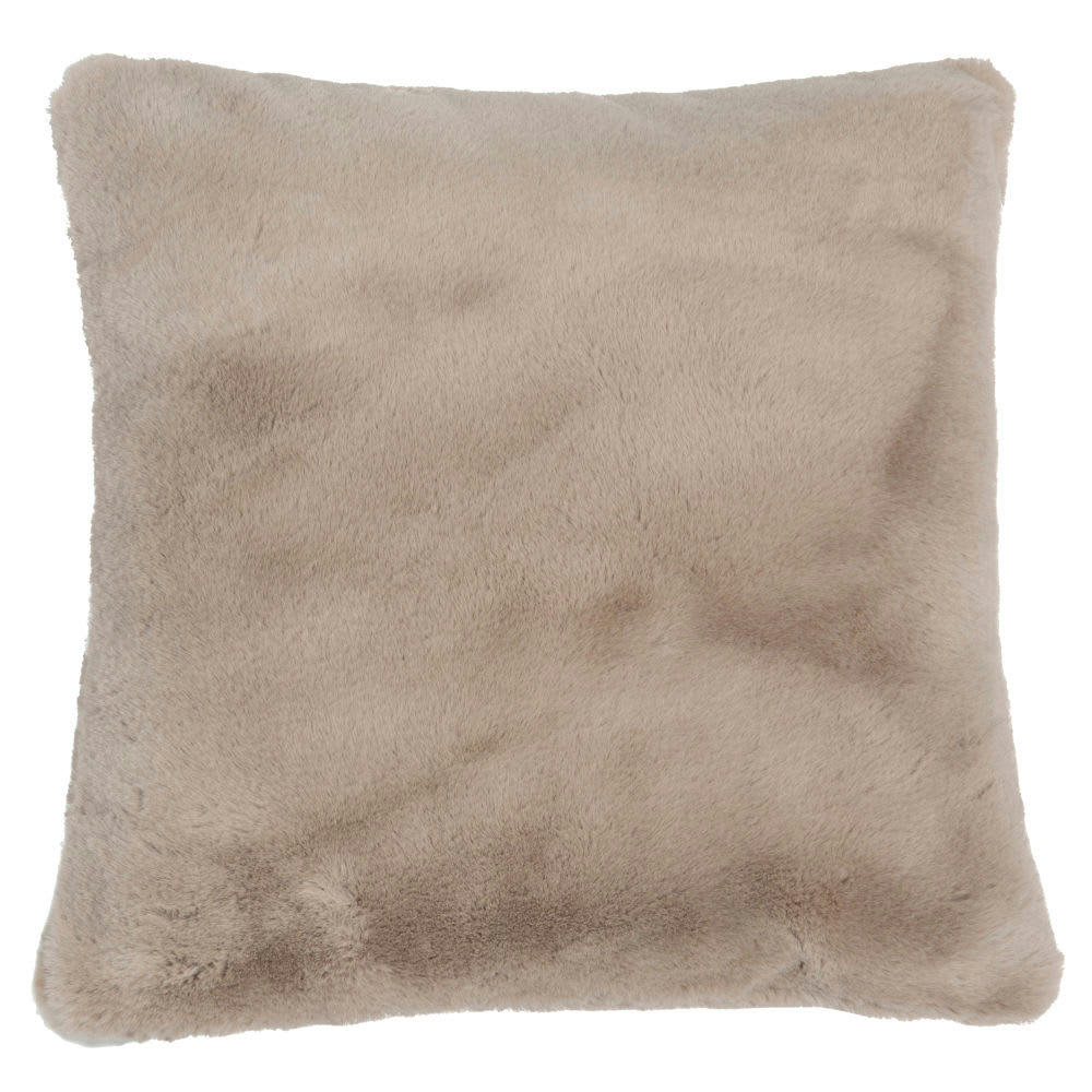 Miranda - Housse de coussin imitation fourrure 40x40