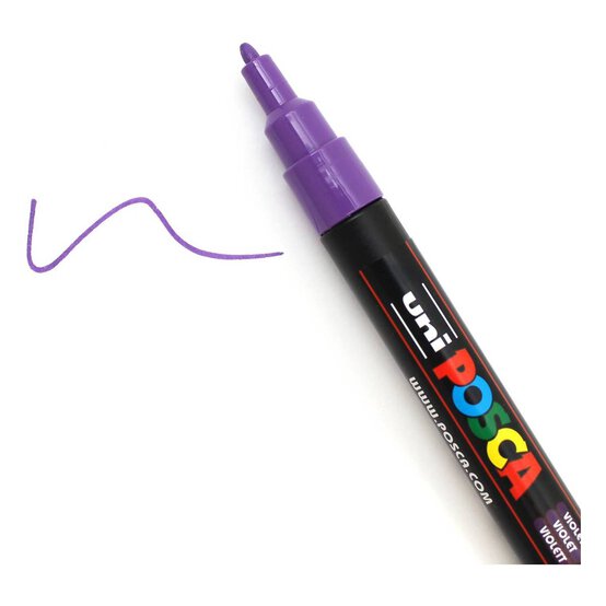Uni-ball Purple Posca Marker PC-3M