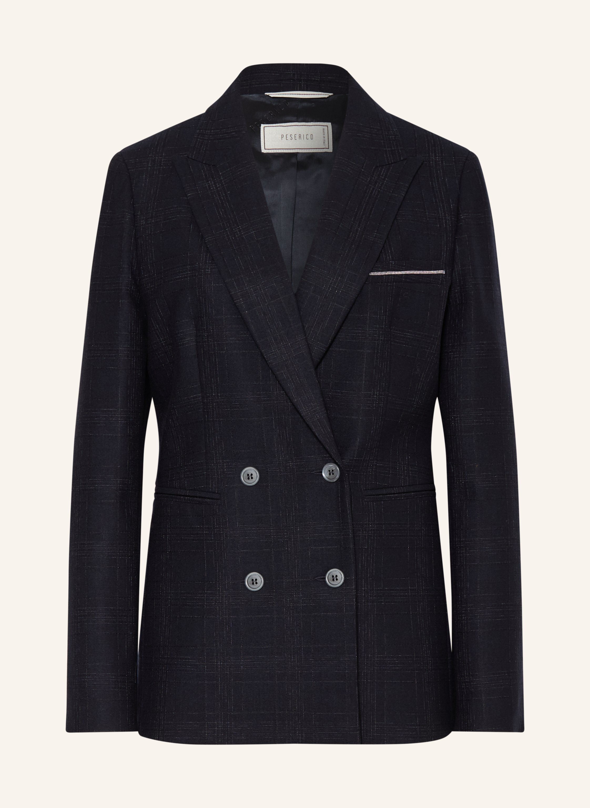 PESERICO Blazer mit Schmucksteinen