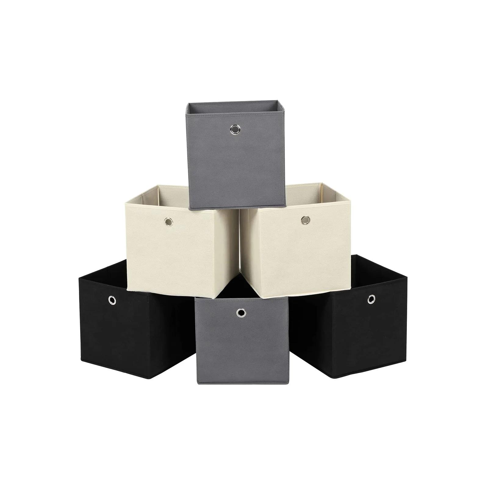 Cube de rangement en tissu