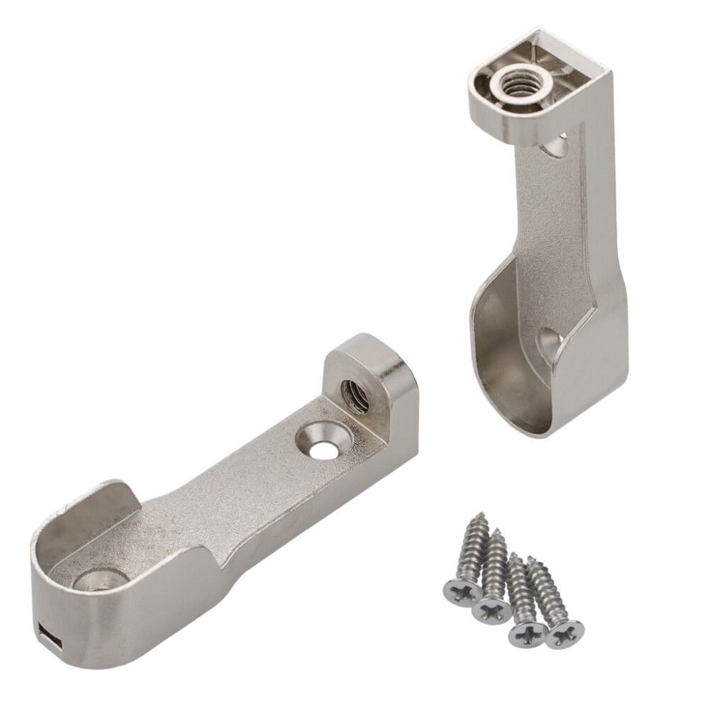 ENDEFESTE TIL RØR SUKI 15MM NIKKEL 2-PK