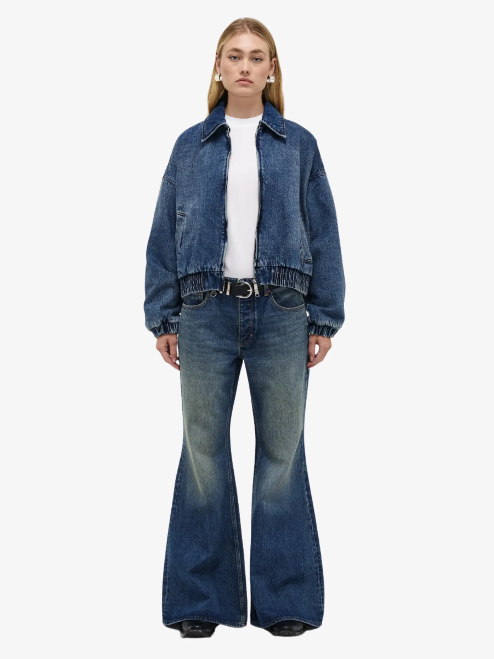 Denim Bomber Jacket