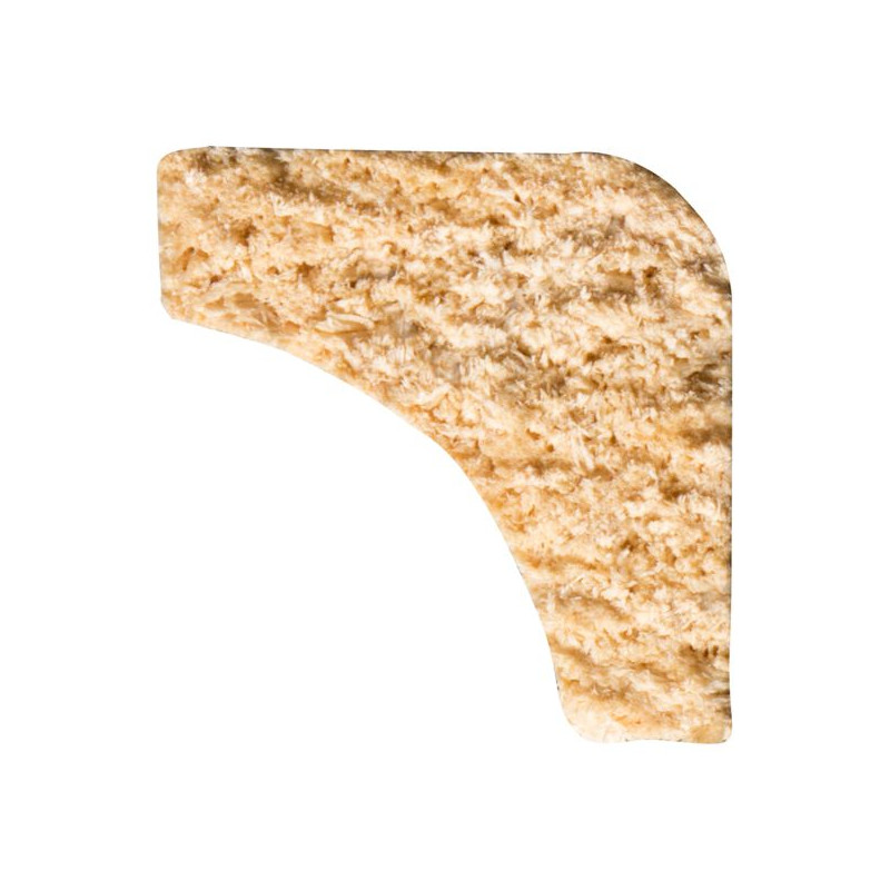 Moulure corniche en meranti clair 270 x 1,6 x 1,6 cm