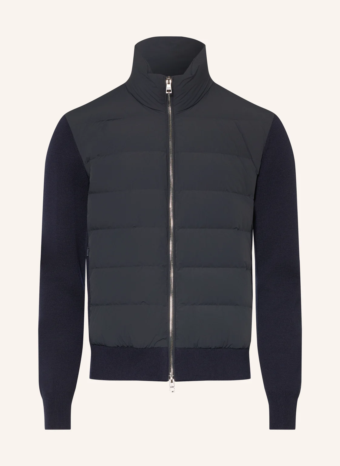DUNO Strickjacke OLIVER im Materialmix