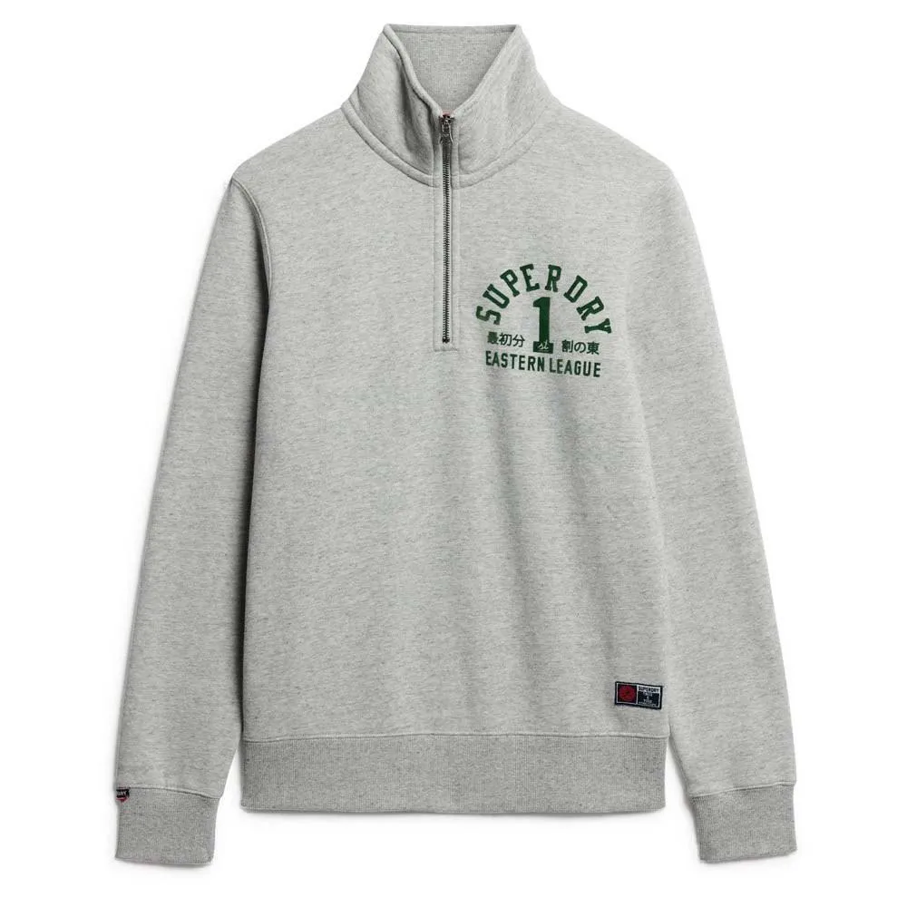 Superdry Track & Field Graphic half zip sweatshirt