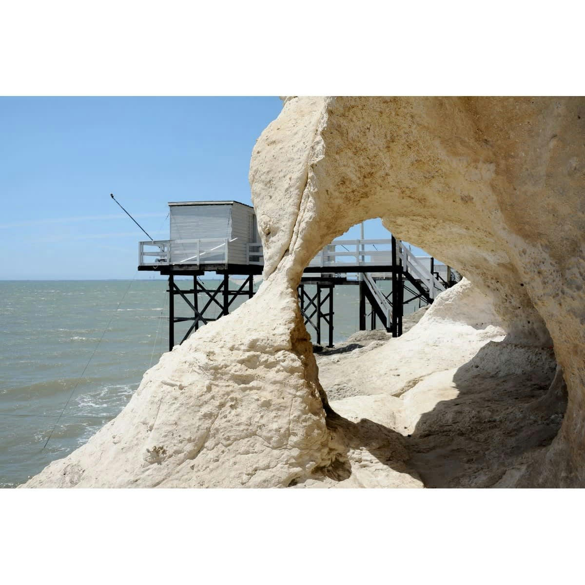 MER - Tableau sur toile Meschers 65x97 cm