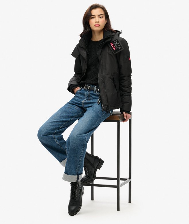 Hooded Mountain Windbreaker Jacket