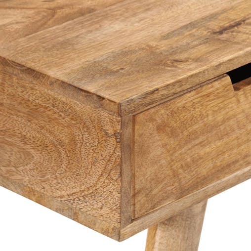 NNEVL Dressing Table 112x45x76 cm Solid Mango Wood