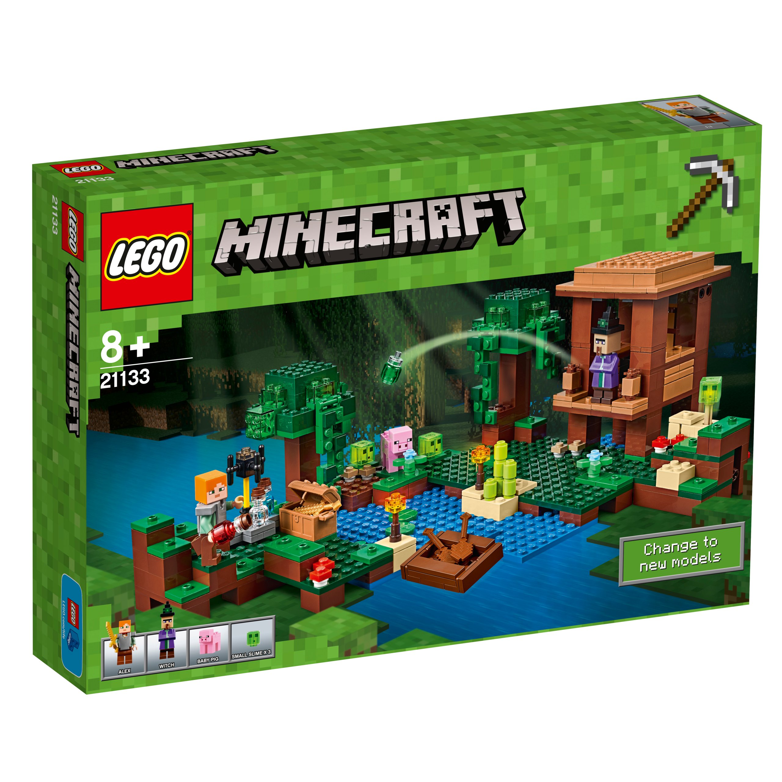 LEGO Chata Wiedźmy z Minecraft 21133
