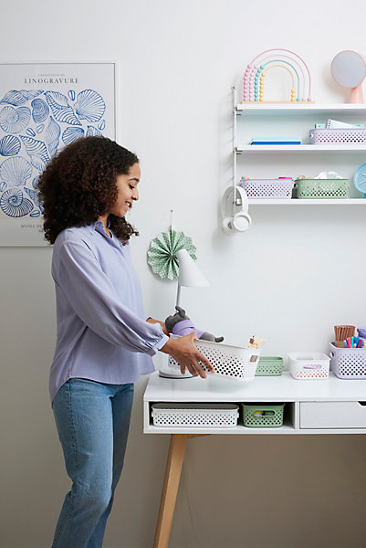 Boîte de rangement Smartstore M Orthex lavande