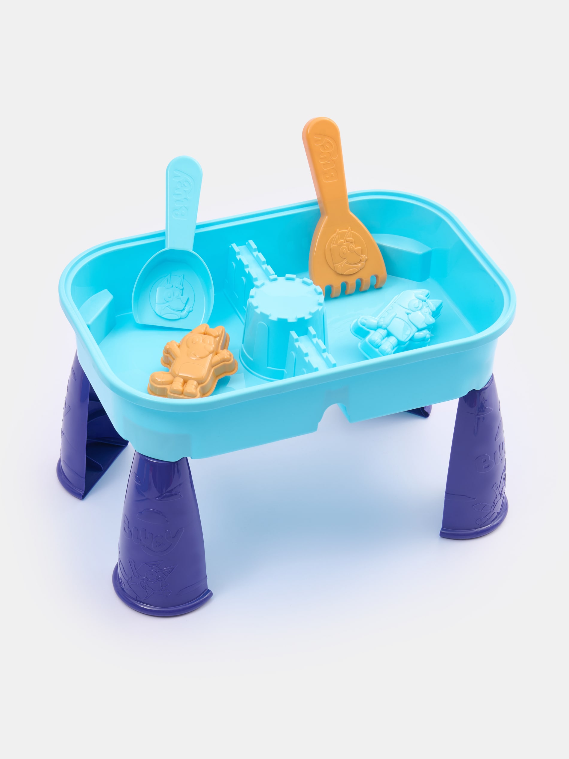 Stolik do zabawy piaskiem i wodą Bluey z akcesoriami