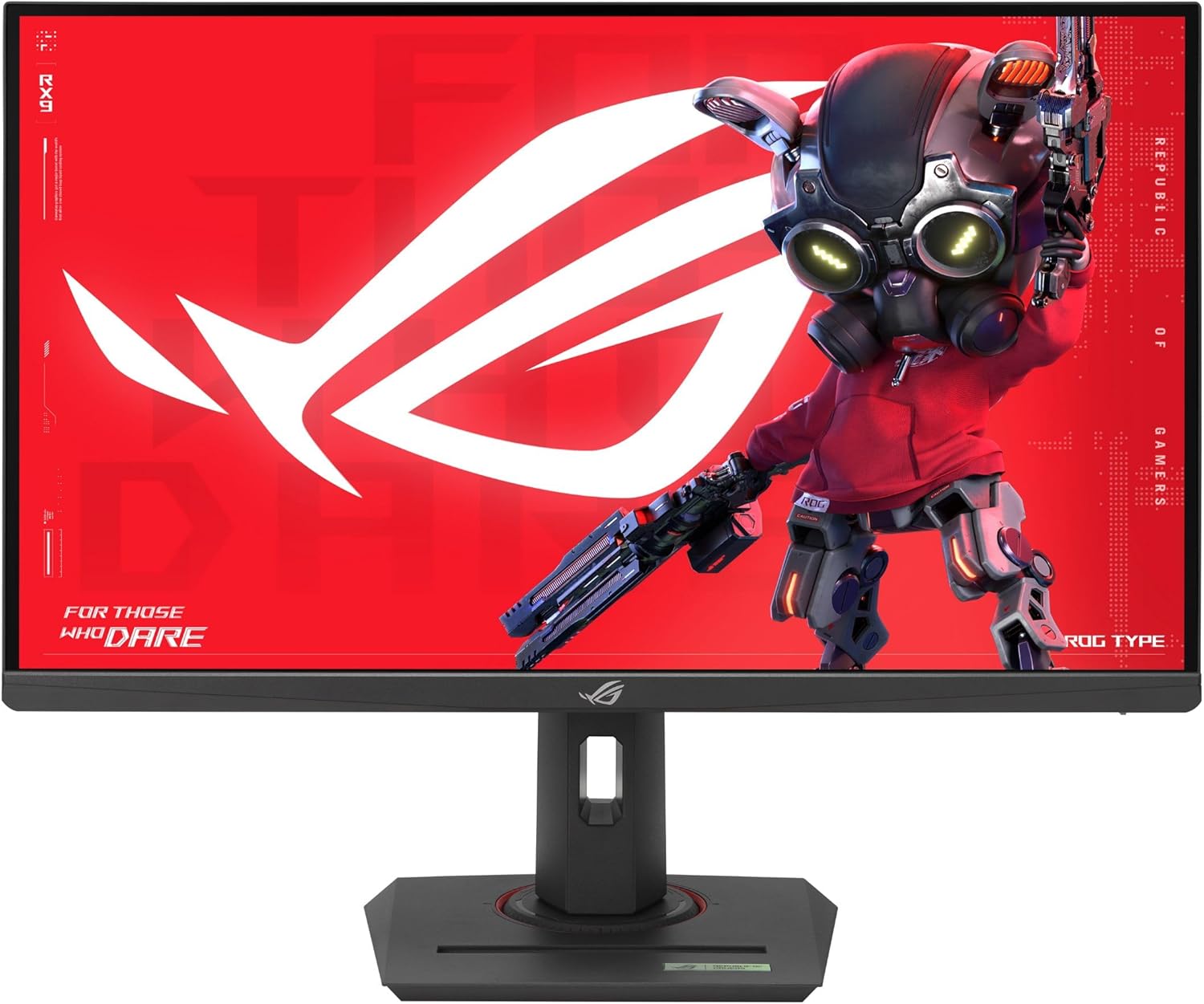 ASUS ROG Strix 27” 4K HDR USB-C Gaming Monitor (XG27UCG) – UHD (3840x2160) Dual Mode (4K 160Hz or FHD 320Hz)  1ms  Fast IPS  Extreme Low Motion Blur Sync  G-SYNC Compatible  AI Gaming  3yr Warranty