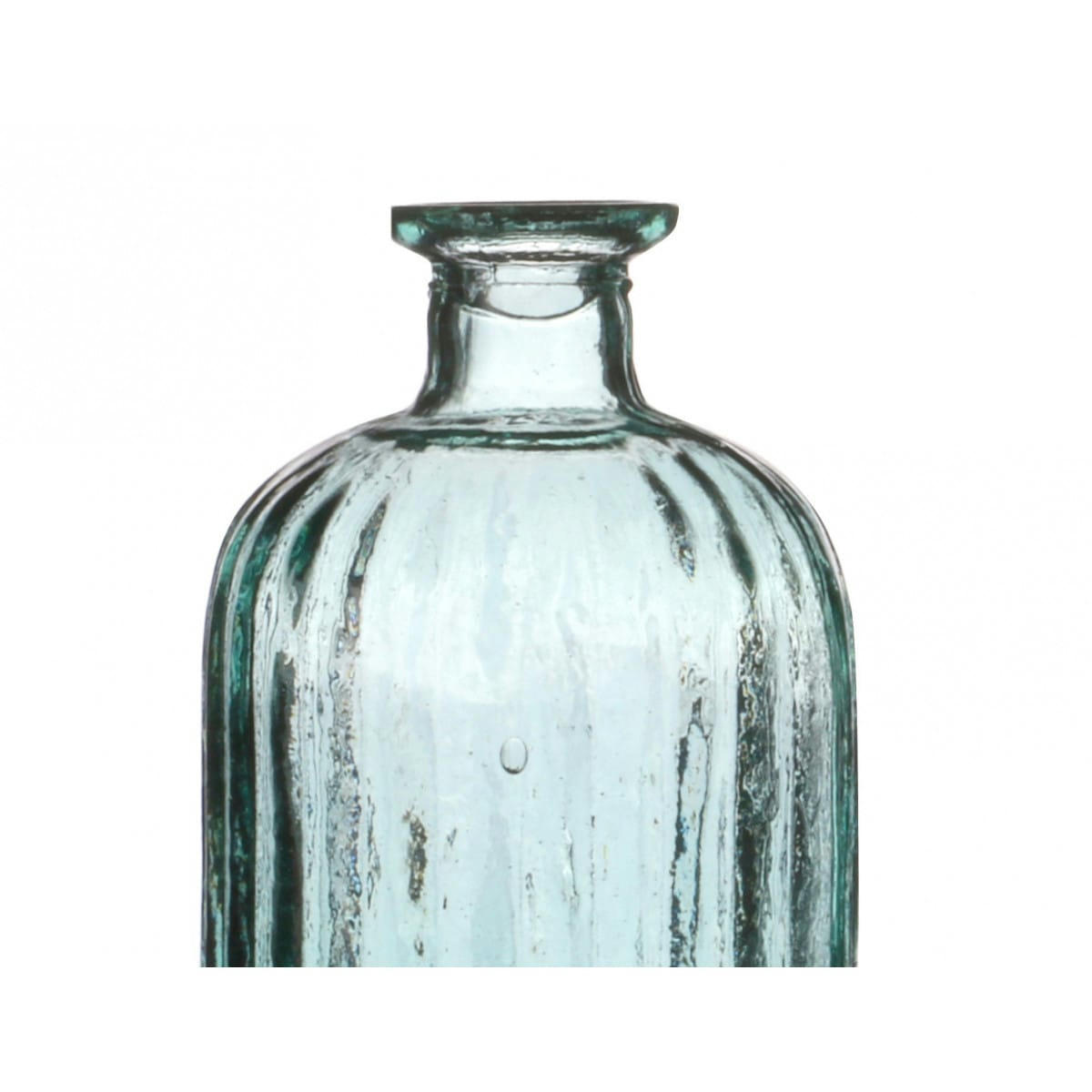 - Vase rond en verre recyclé - 10x10x20cm