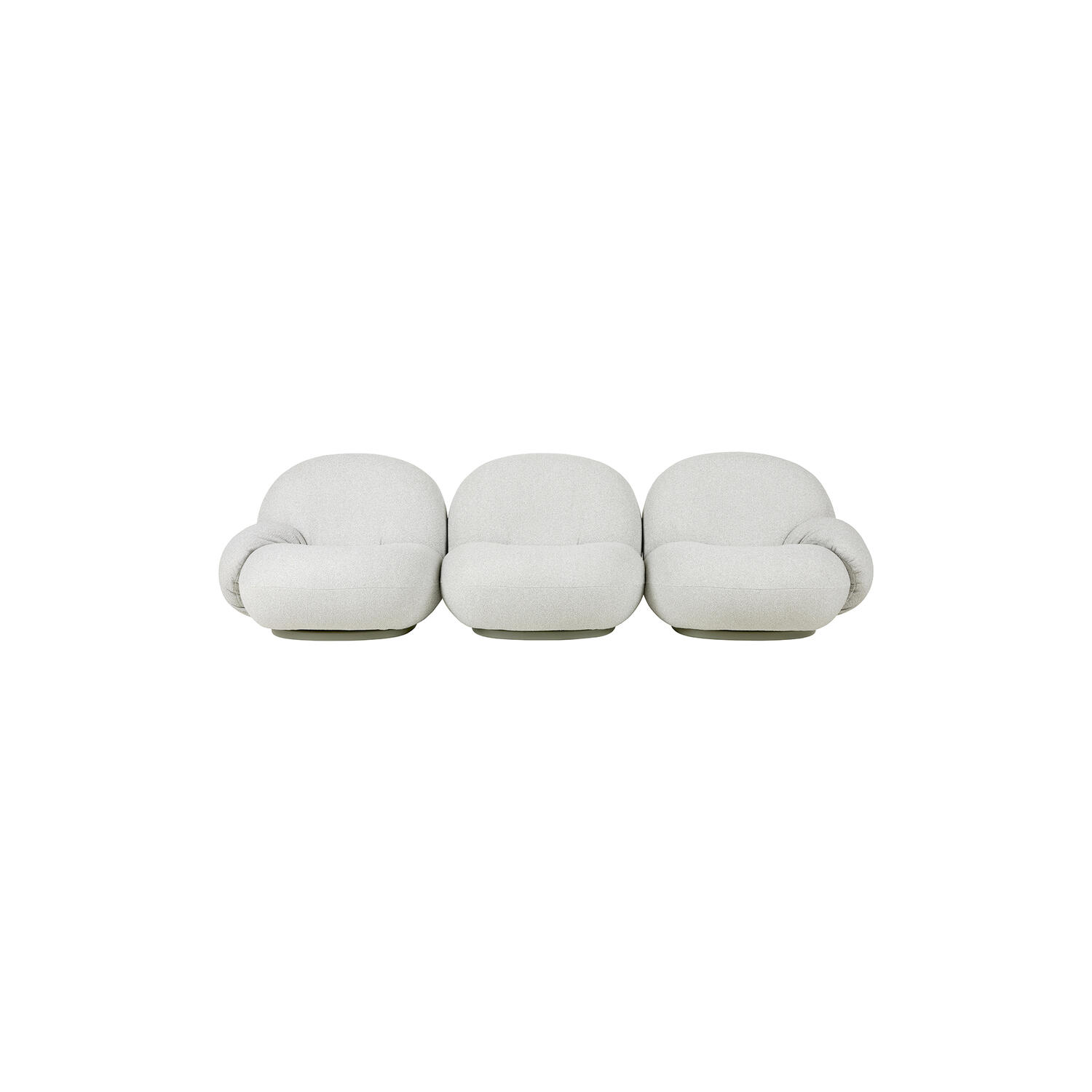 Pacha Outdoor 3-seater Sofa with Armrests, Libera 003