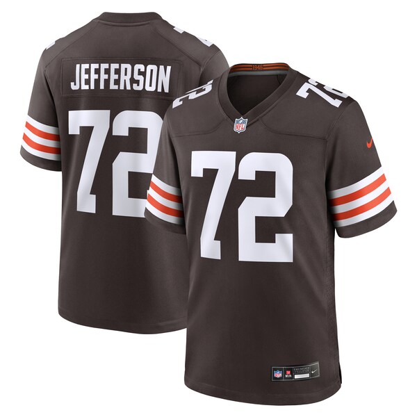 Quinton Jefferson Cleveland Browns Nike Team Game Jersey -  Brown