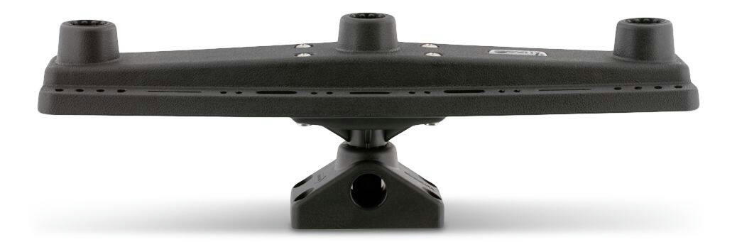 Scotty #256 Triple Rod Holder, Board only, Black