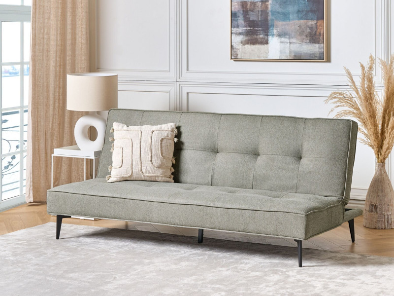 Sofa kanapa rozkładana jasnozielona