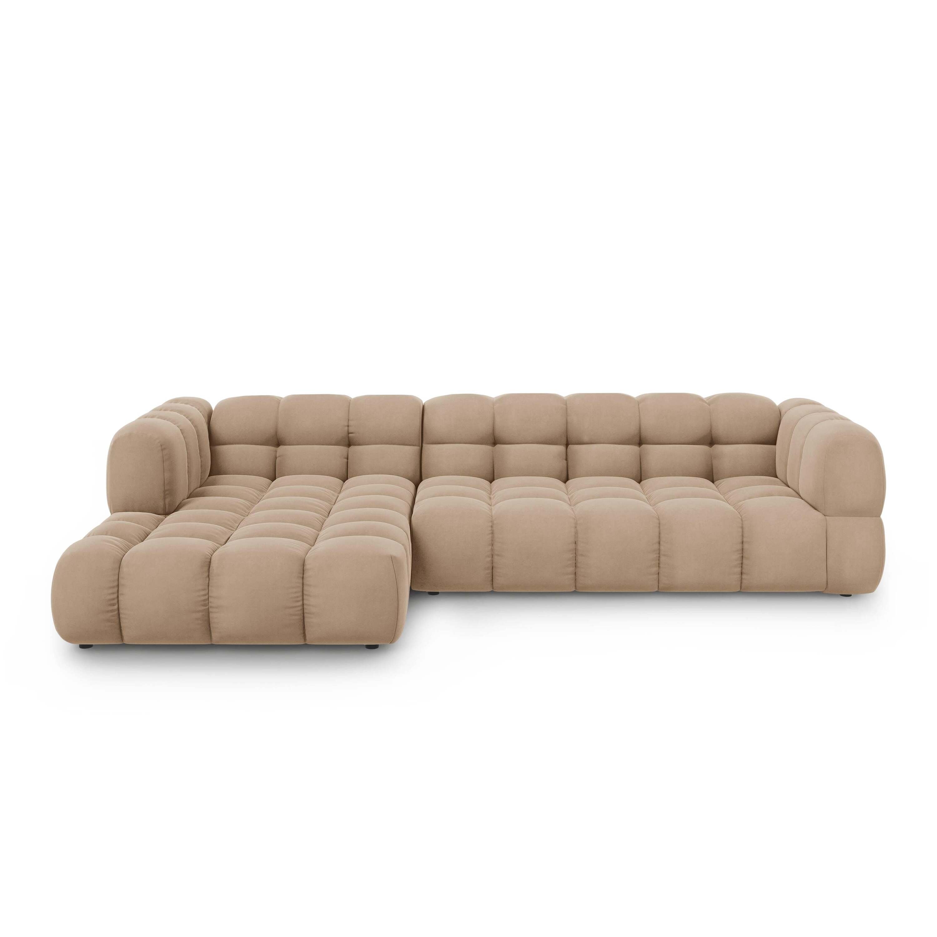Cosmopolitan Design Sky 4-zits Hoekbank Links - Zandkleurig