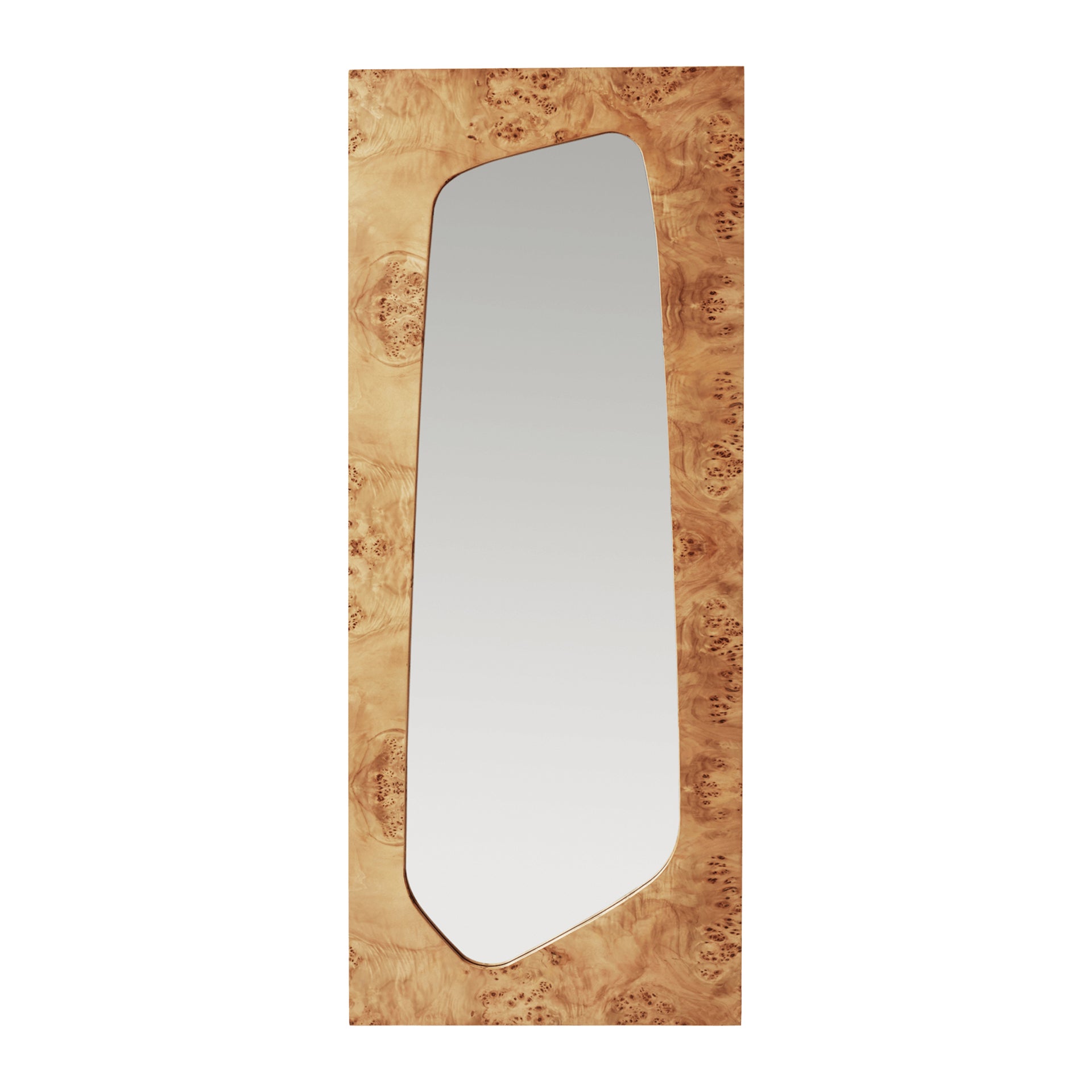 Ferm Living Folia Spiegel H 135 cm - Natural Burl