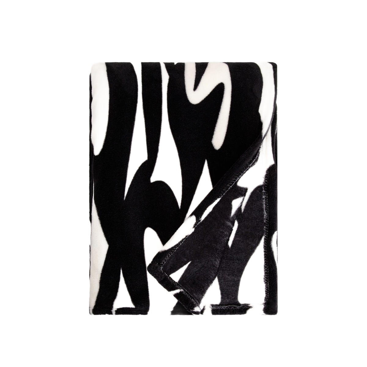 Koc ABSTRACT miękki z abstrakcyjnym wzorem 150x200cm HOMLA