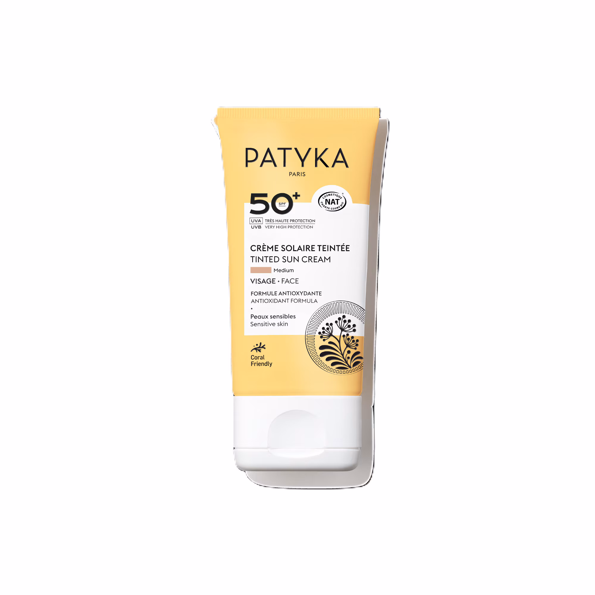 VISAGECrème solaire teinté spf50+ médium