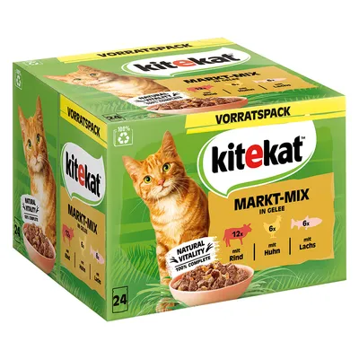 Kitekat Variety Pouches 24 x 85g
