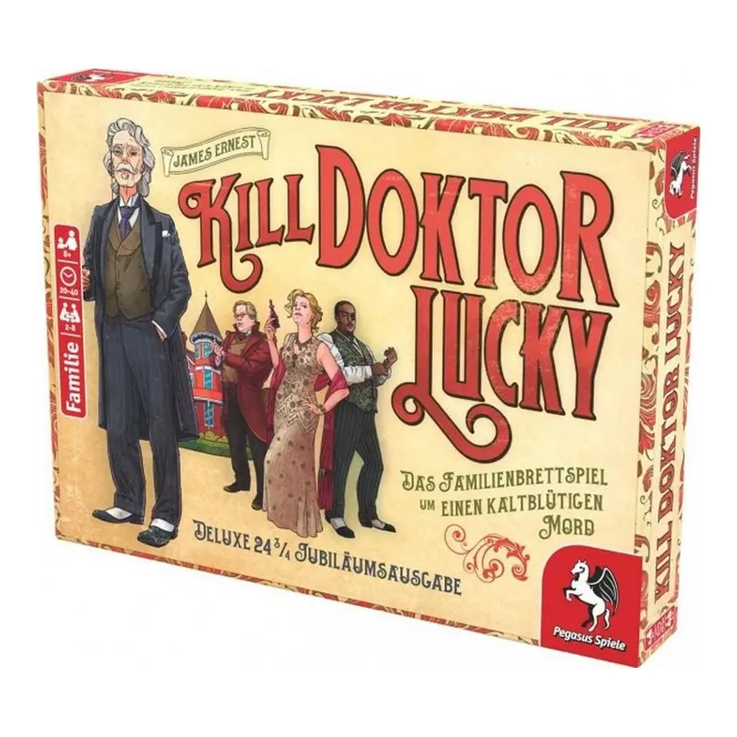 Brettspiel Kill Doktor Lucky
