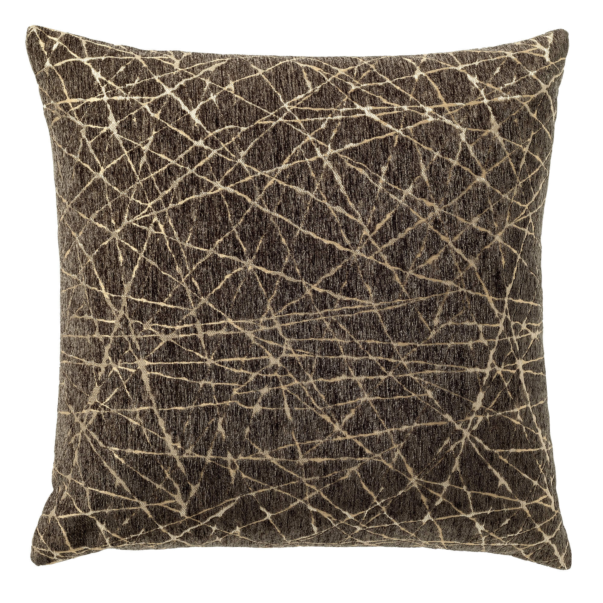 ODETTE | sierkussen | 45x45 cm | Dark Olive | groen | Hoii | Met luxe binnenkussen