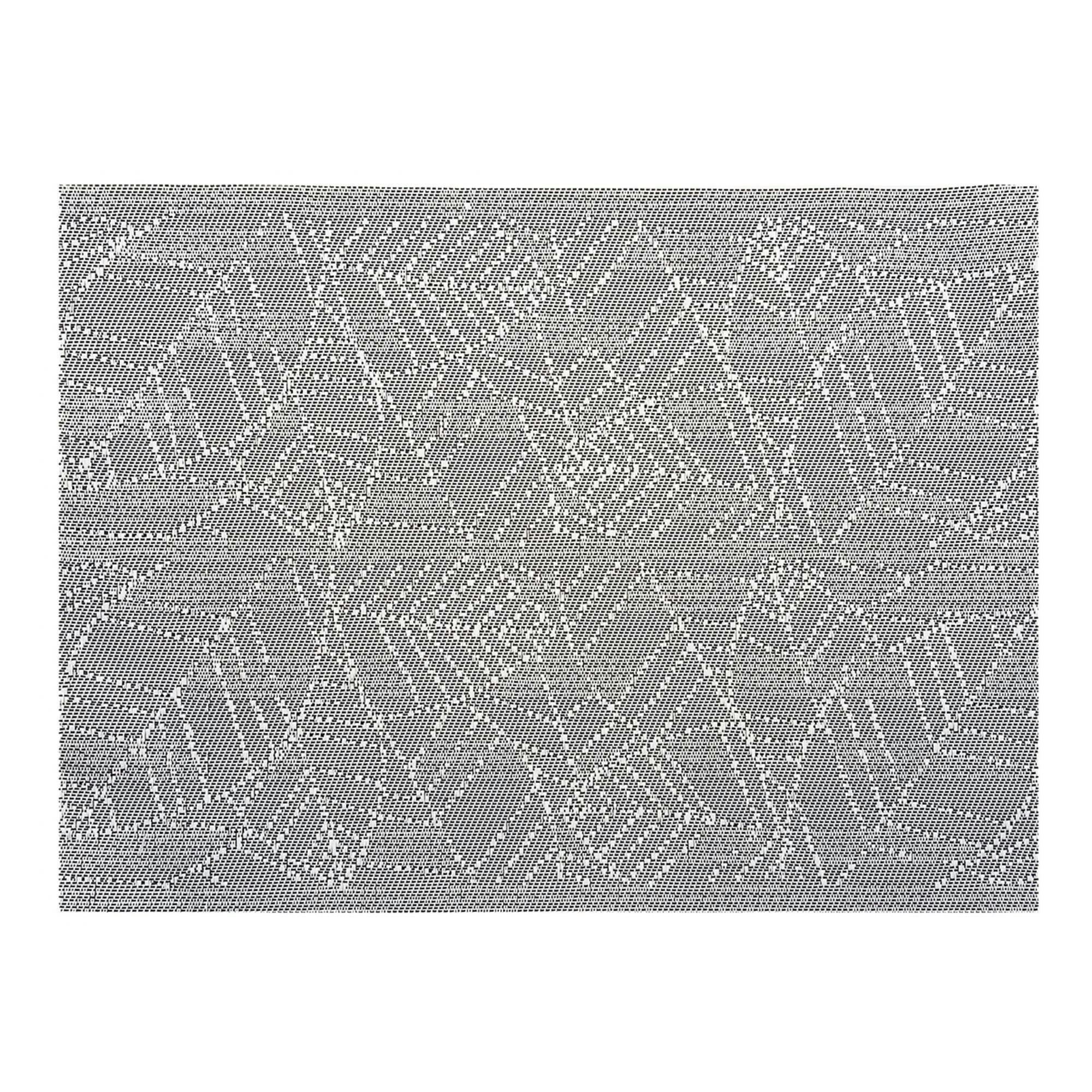 GENA - Set de table  en polyester gris 33 x 45