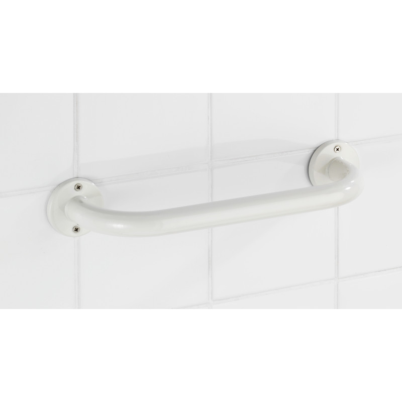 Barre de redressement Basic blanche 30 cm WENKO