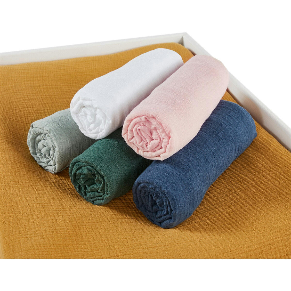 Lot de 2 housses de matelas à langer, Kumla