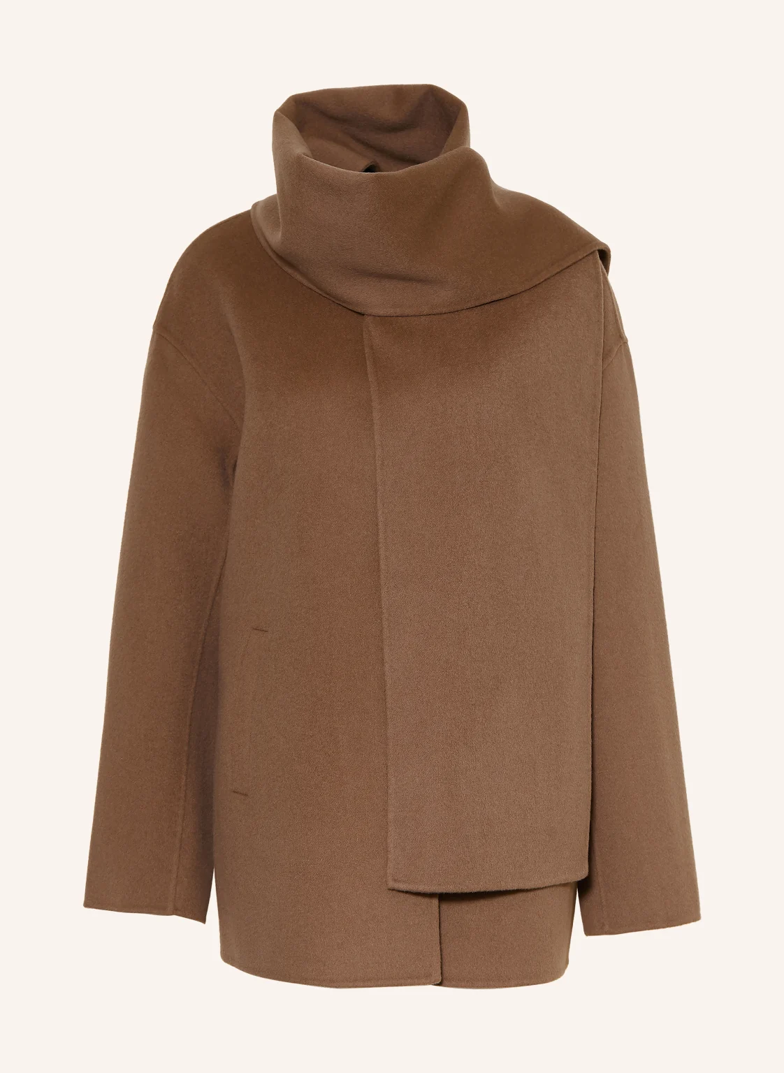 IQ STUDIO Jacke mit abnehmbarem Schal