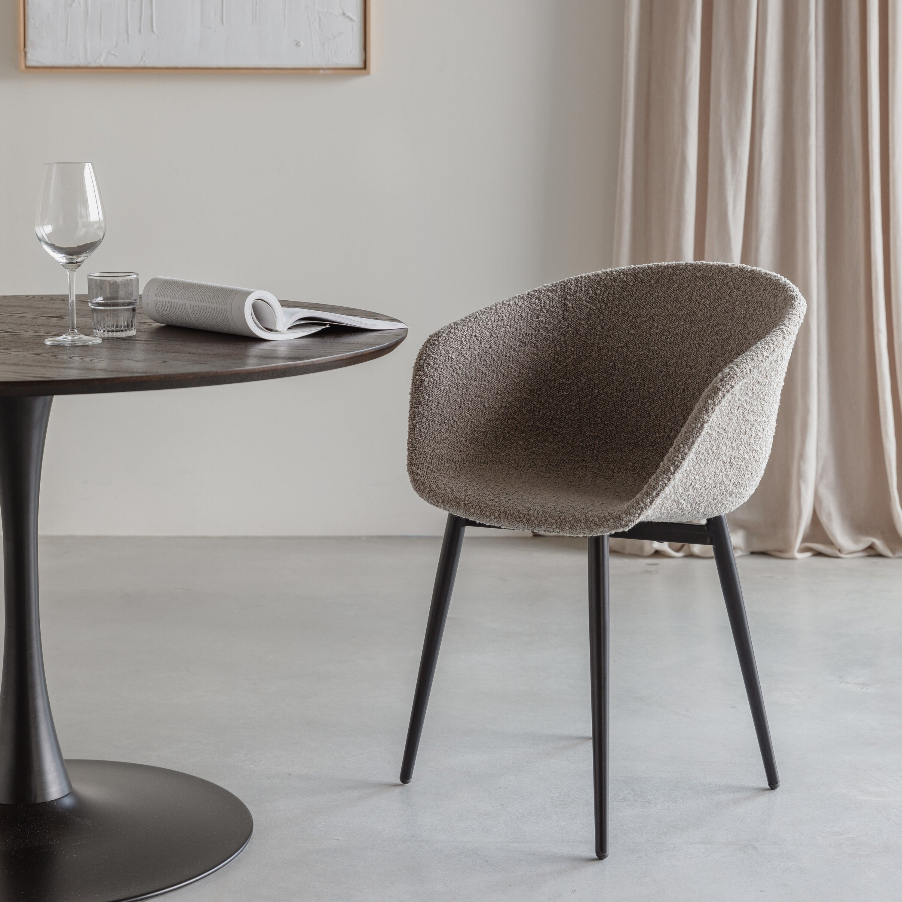 by fonQ Dulls Eetkamerstoel - Greige