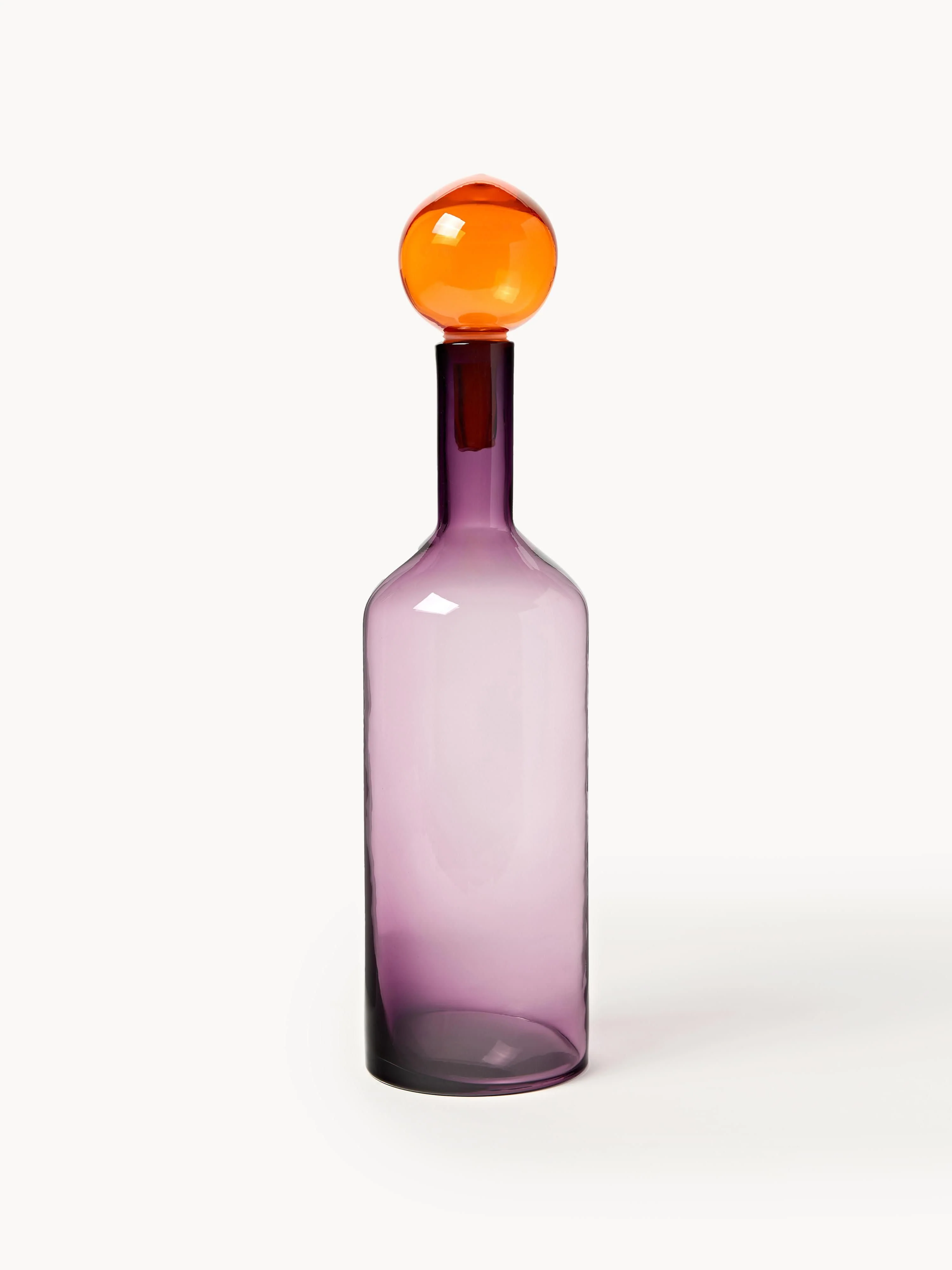 Mundgeblasene Deko-Flaschen Bubbles, 4er-Set