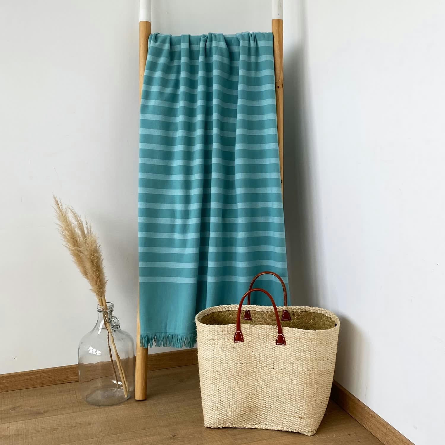 DOUBLÉE ÉPONGE - Fouta doublée éponge Lagoon 