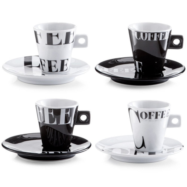 Zestaw do serwowania kawy COFFEE STYLE, 8 elementów, ZELLER