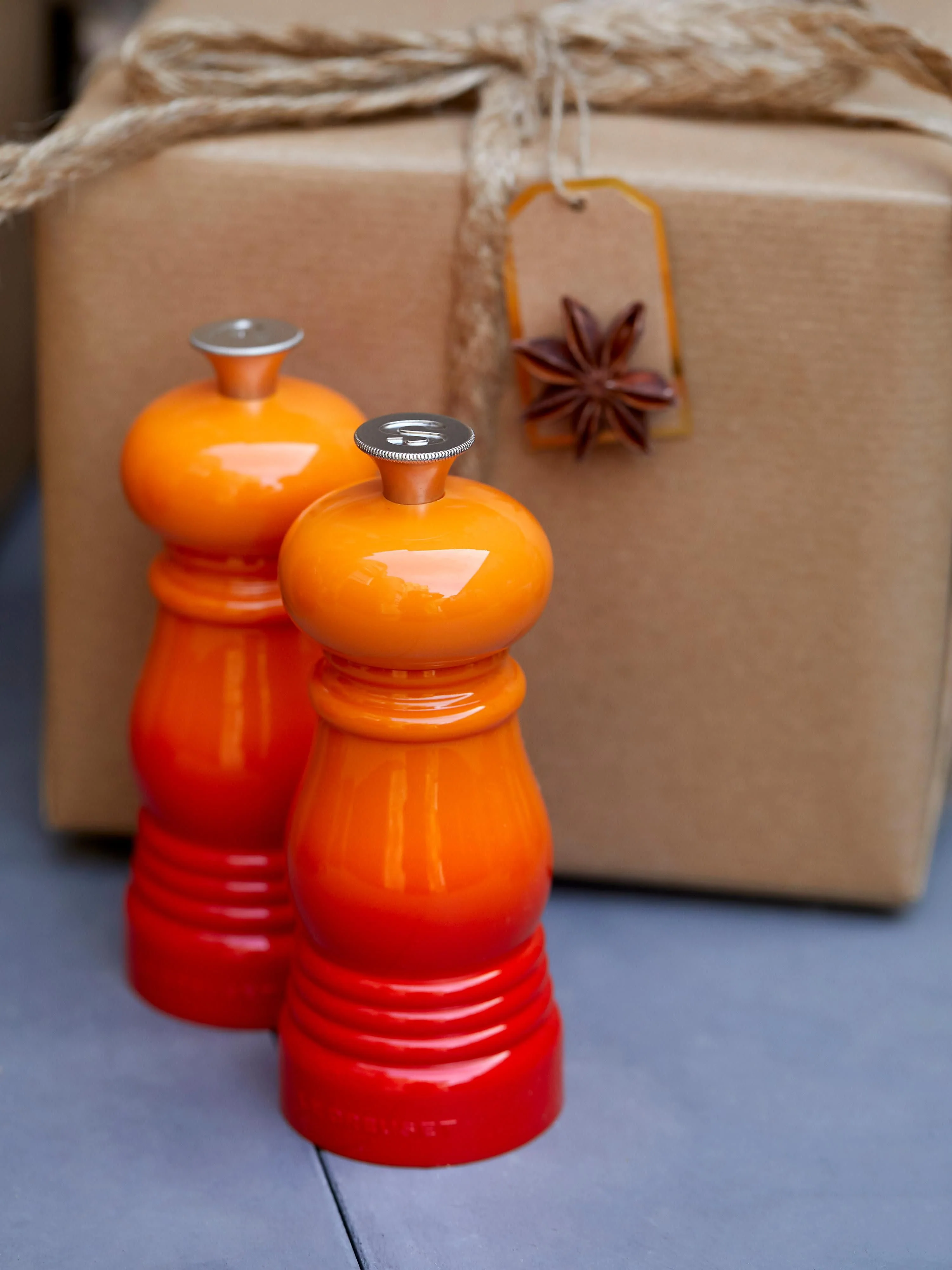 Salz- & Pfeffermühle Creuset mit Keramikmahlwerk, 2er-Set