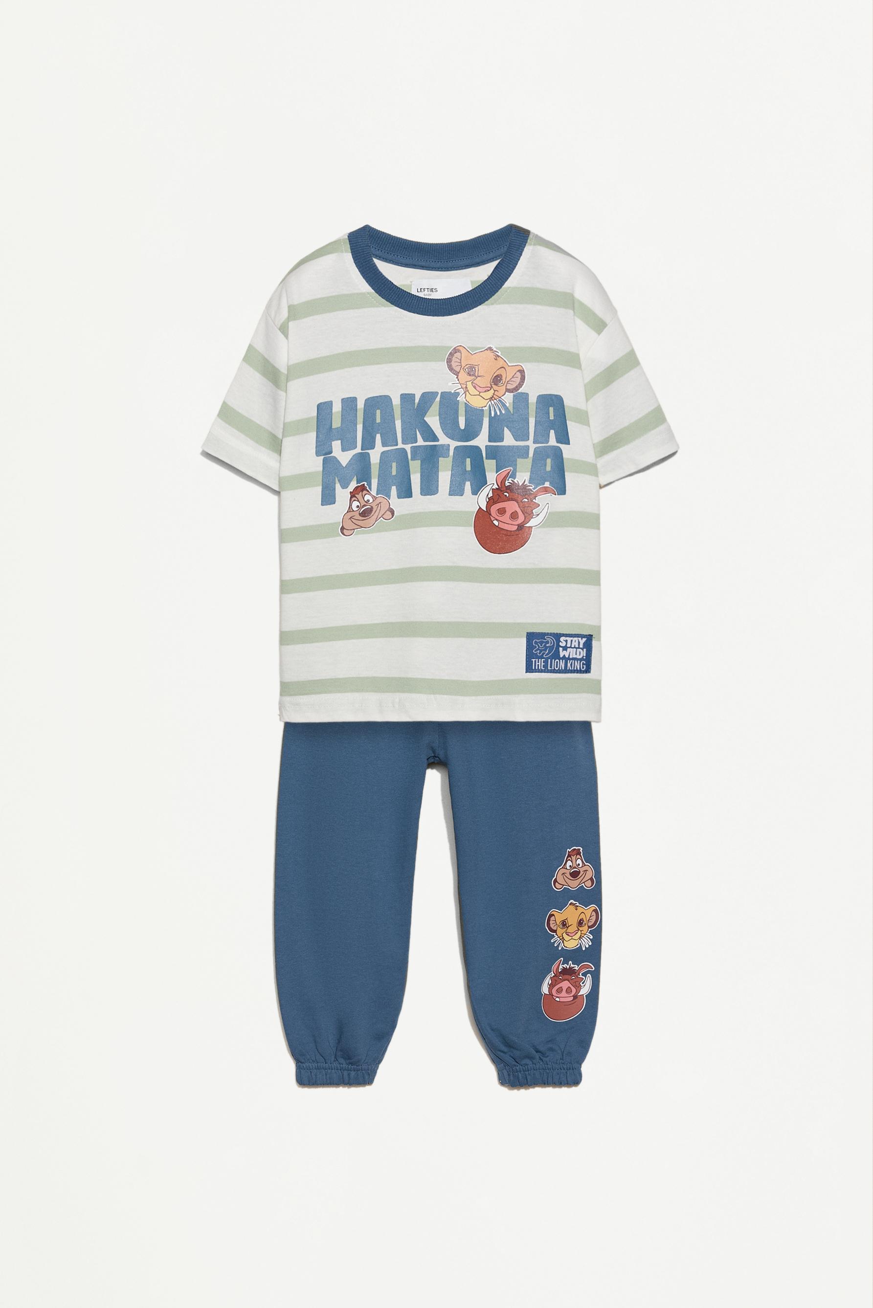 Set El Rey León ©Disney camiseta y pantalón