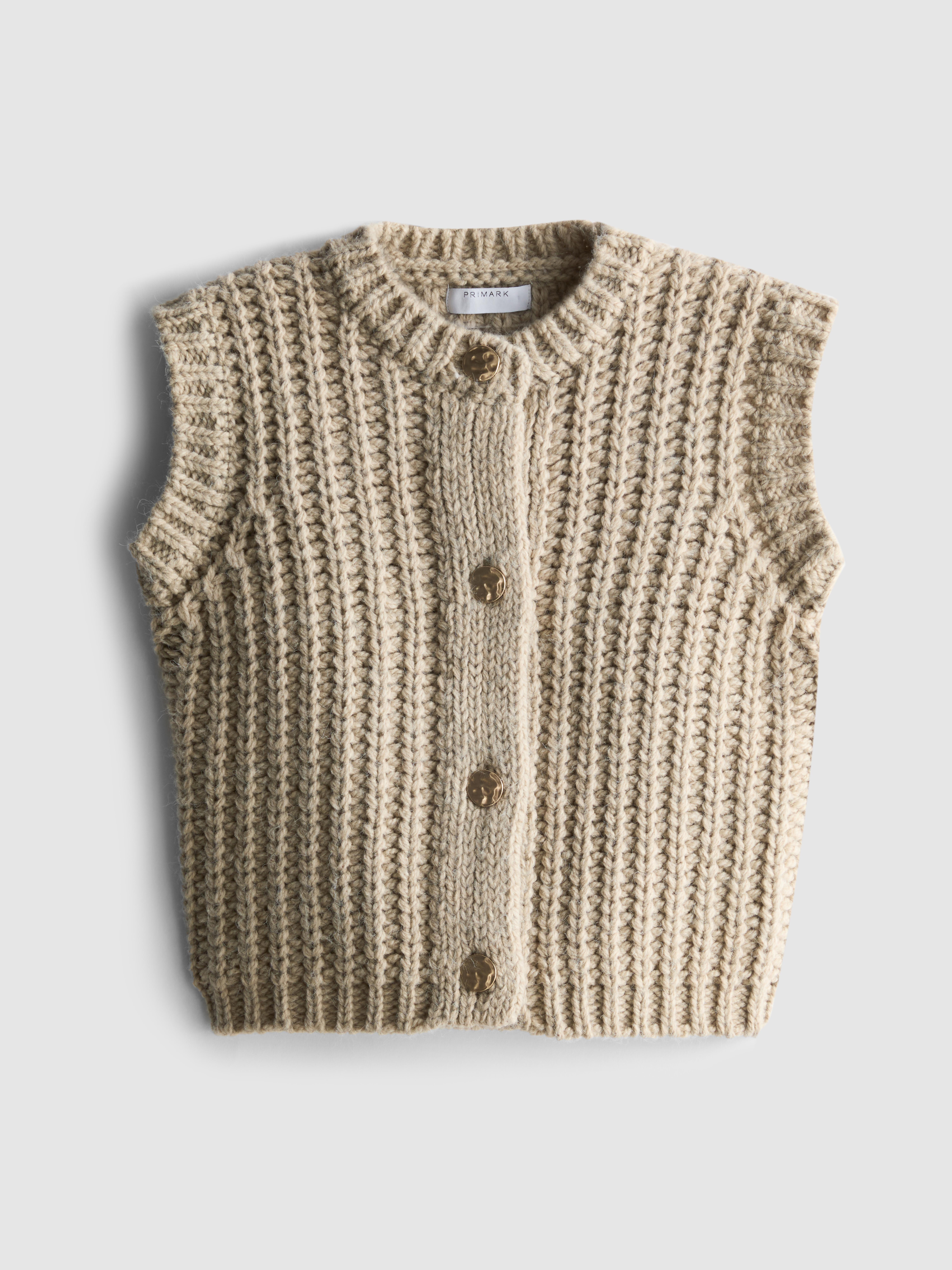 7-15yrs | Chunky Knit Waistcoat
